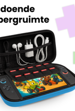 NoXx NoXx Nintendo Switch 2 Hoesje Handvat Met Screenprotector - Blauw