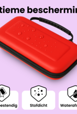 NoXx NoXx Nintendo Switch 2 Hoesje Handvat Met Screenprotector - Rood