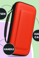 NoXx NoXx Nintendo Switch 2 Hoesje Handvat Met Screenprotector - Rood