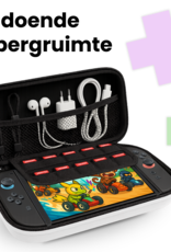 NoXx NoXx Nintendo Switch 2 Hoesje Handvat Met Screenprotector - Wit