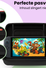 NoXx NoXx Nintendo Switch 2 Hoesje Handvat Met Screenprotector - Zwart