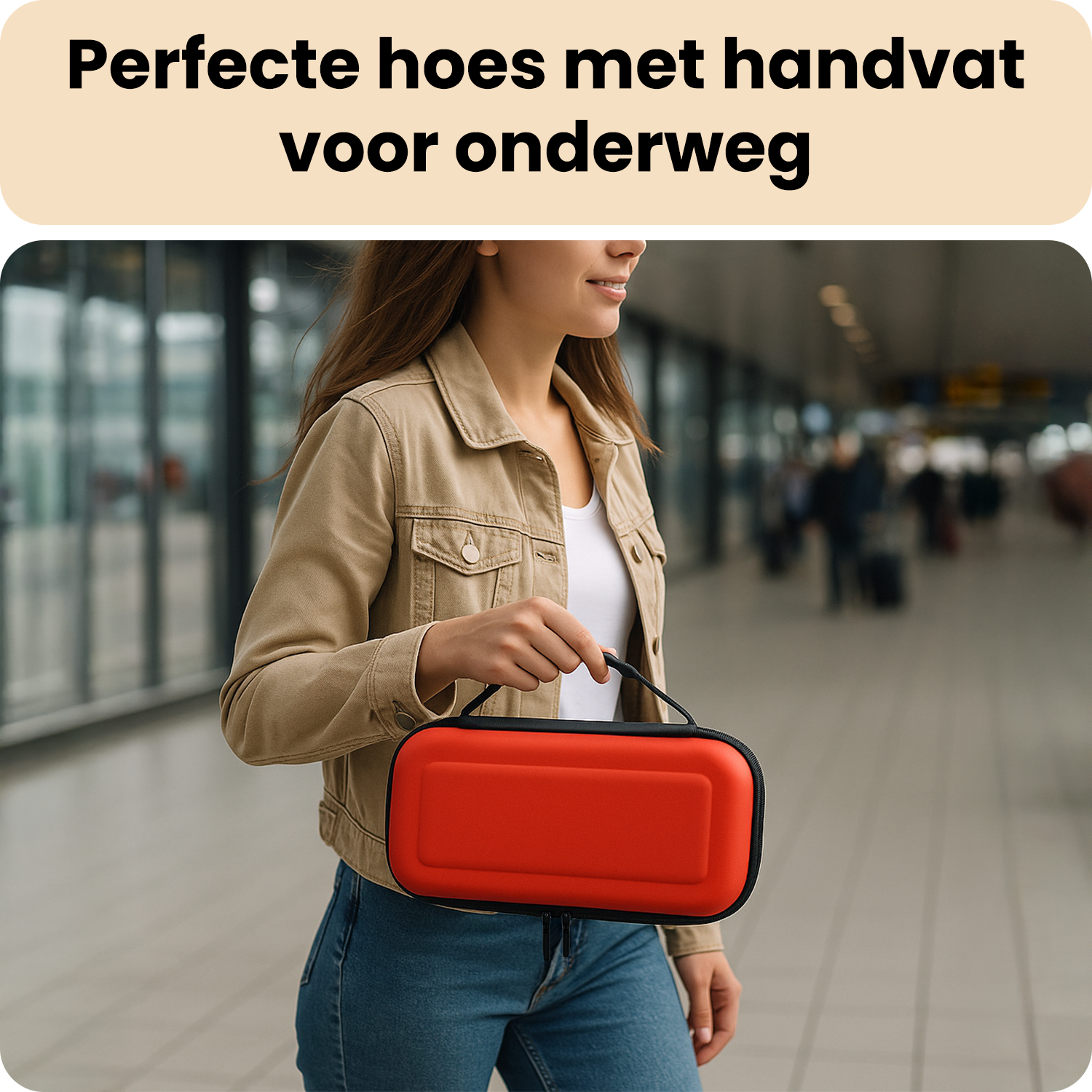 Nomfy Nomfy Hoesje voor Nintendo Switch 2 - Rood