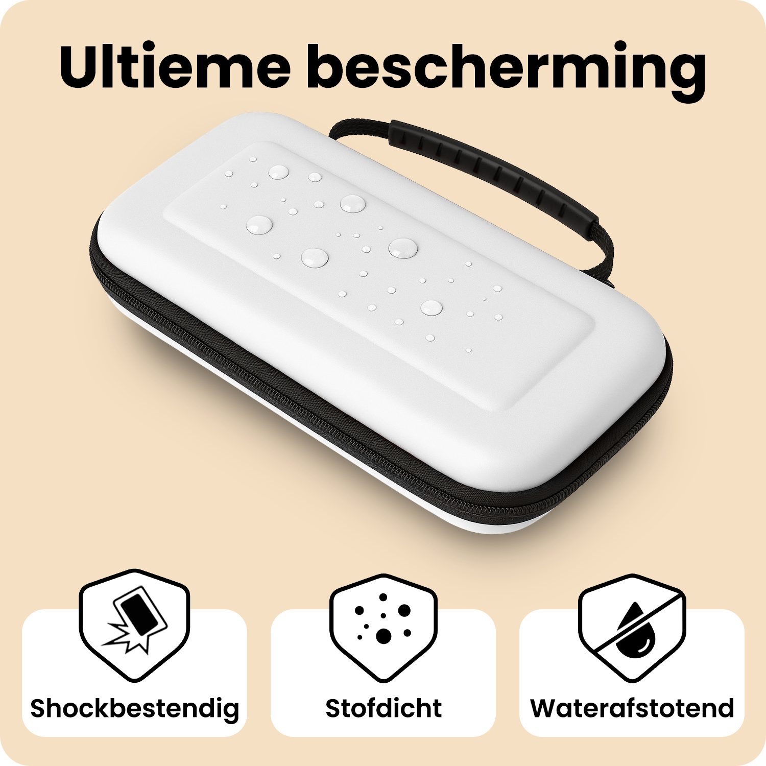 Nomfy Nomfy Hoesje voor Nintendo Switch 2 - Wit