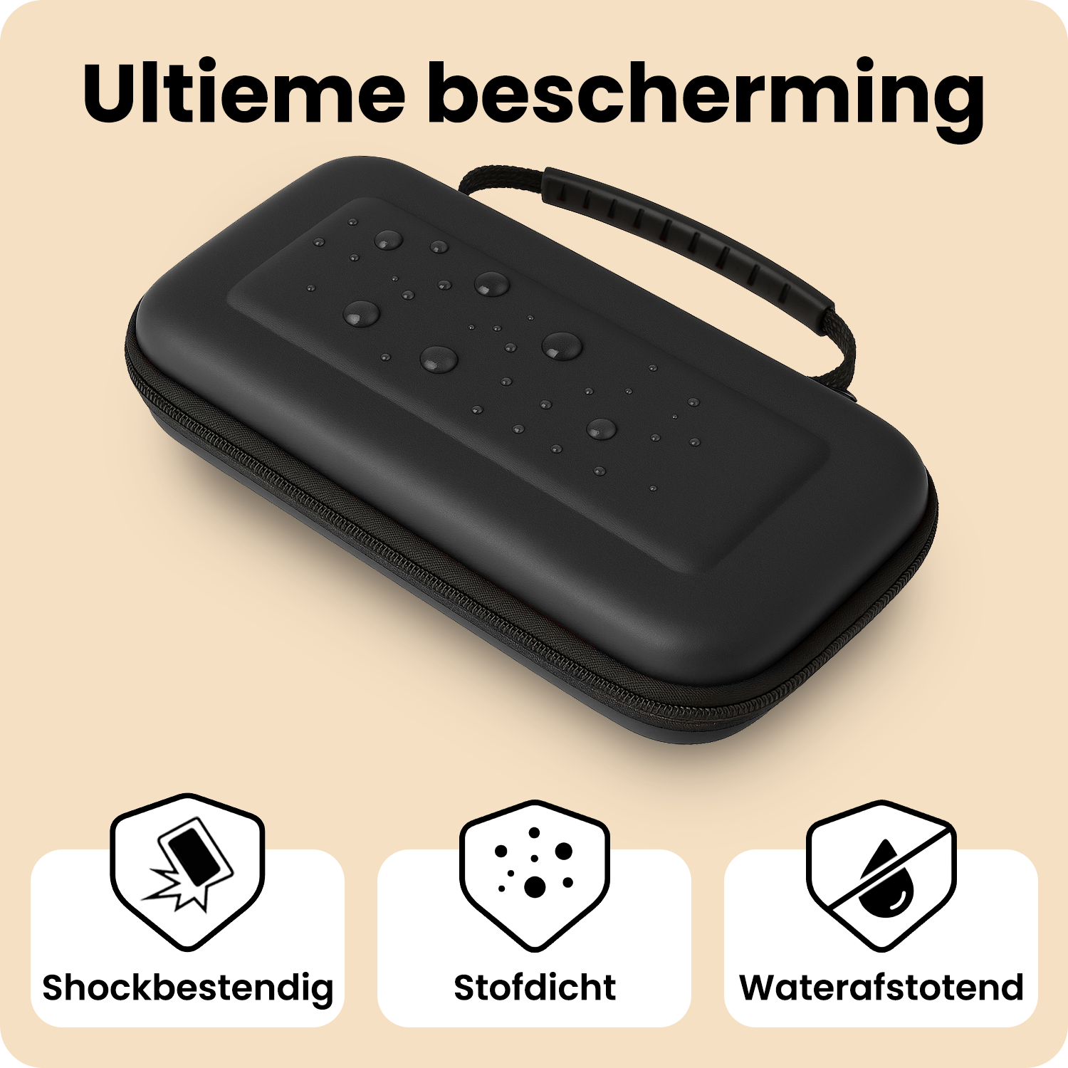 Nomfy Nomfy Hoesje voor Nintendo Switch 2 - Zwart