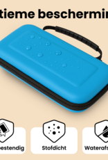 Nomfy Nomfy Nintendo Switch 2 Hoesje Handvat Met Screenprotector - Blauw