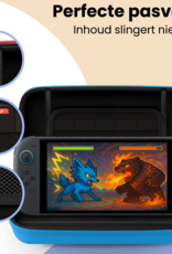 Nomfy Nomfy Nintendo Switch 2 Hoesje Handvat Met Screenprotector - Blauw