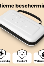 Nomfy Nomfy Nintendo Switch 2 Hoesje Handvat Met Screenprotector - Wit