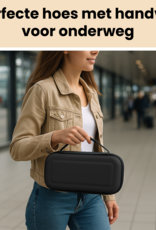 Nomfy Nomfy Nintendo Switch 2 Hoesje Handvat Met Screenprotector - Zwart