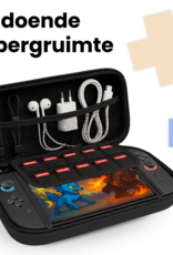 Nomfy Nomfy Nintendo Switch 2 Hoesje Handvat Met Screenprotector - Zwart