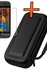 Nomfy Nomfy Nintendo Switch 2 Hoesje Handvat Met Screenprotector - Zwart