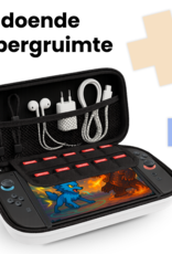 Nomfy Nomfy Nintendo Switch 2 Hoesje Handvat Met Screenprotector - Wit