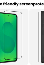 BASEY. BASEY. Samsung Galaxy S25 Edge Screenprotector Glas Full Cover - 2 PACK