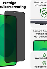 BASEY. BASEY. Samsung Galaxy S25 Edge Screenprotector Glas Privacy - 3 PACK