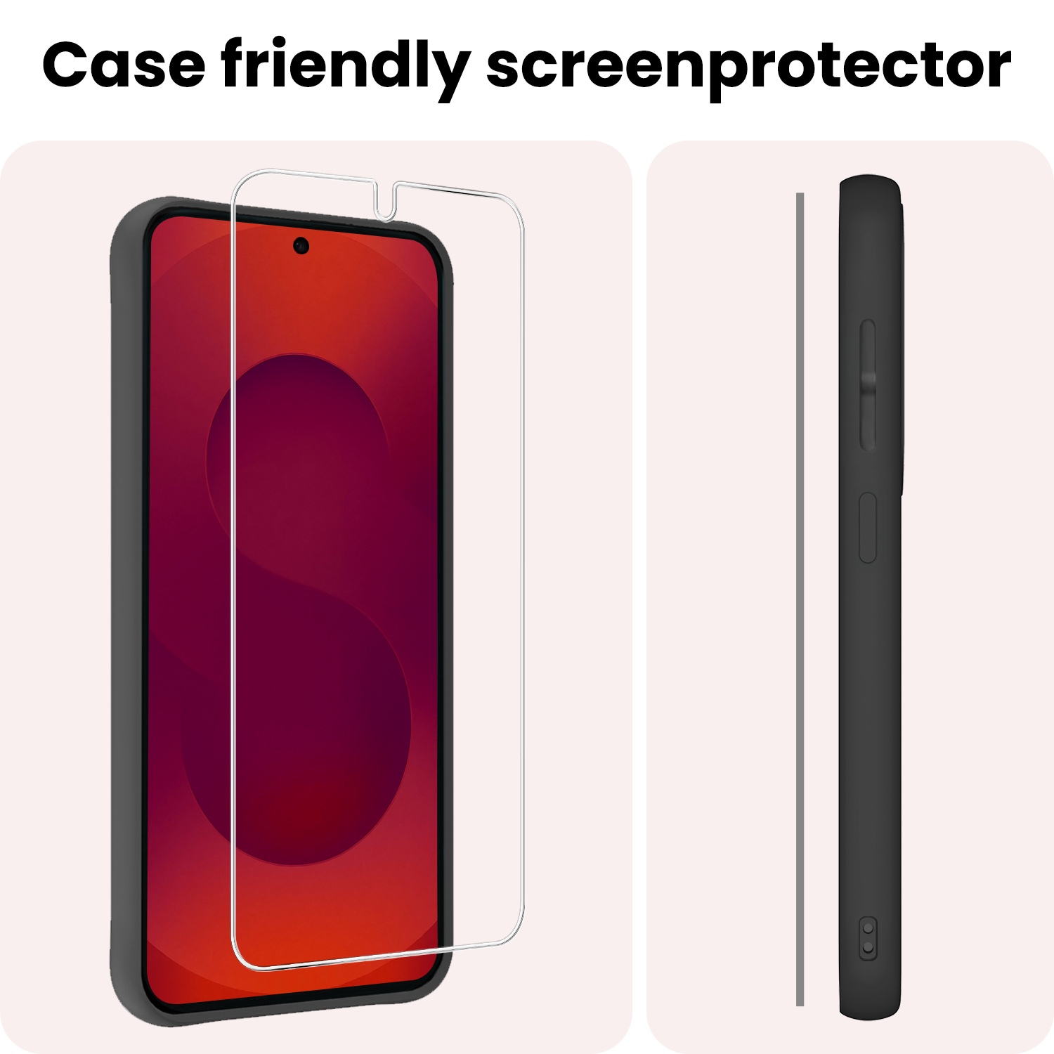 NoXx NoXx Samsung Galaxy S25 Edge Screenprotector Glas - 2 PACK