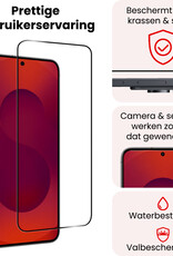 NoXx NoXx Samsung Galaxy S25 Edge Screenprotector Glas Full Cover - 3 PACK