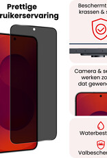 NoXx NoXx Samsung Galaxy S25 Edge Screenprotector Glas Privacy - 3 PACK