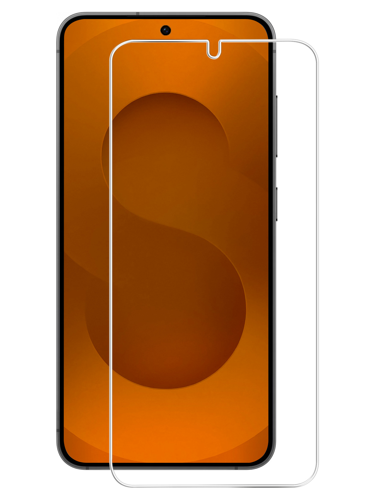 Nomfy Nomfy Samsung Galaxy S25 Edge Screenprotector Glas