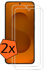 Nomfy Nomfy Samsung Galaxy S25 Edge Screenprotector Glas - 2 PACK