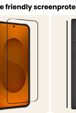 Nomfy Nomfy Samsung Galaxy S25 Edge Screenprotector Glas Full Cover - 2 PACK