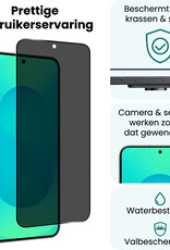 Forterra Forterra Samsung Galaxy S25 Edge Screenprotector Glas Privacy - 2 PACK