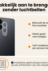 Nomfy Nomfy Samsung Galaxy S25 Edge Camera Screenprotector - 2 PACK