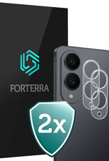 Forterra Forterra Samsung Galaxy S25 Edge Camera Screenprotector - 2 PACK