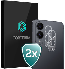 Forterra Forterra Samsung Galaxy S25 Edge Camera Screenprotector - 2 PACK