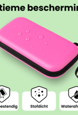 BASEY. BASEY. Nintendo Switch 2 Hoesje Koord Met 2x Screenprotector - Roze