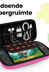 BASEY. BASEY. Nintendo Switch 2 Hoesje Koord Met 2x Screenprotector - Roze