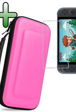 BASEY. BASEY. Nintendo Switch 2 Hoesje Handvat Met Screenprotector - Roze