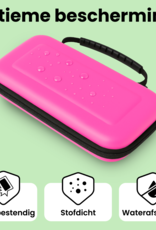 BASEY. BASEY. Nintendo Switch 2 Hoesje Handvat Met 2x Screenprotector - Roze