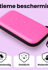 NoXx NoXx Nintendo Switch 2 Hoesje Koord Met 2x Screenprotector - Roze