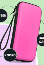 NoXx NoXx Nintendo Switch 2 Hoesje Koord Met 2x Screenprotector - Roze