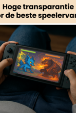 Nomfy Nomfy Nintendo Switch 2 Hoesje Koord Met 2x Screenprotector - Roze