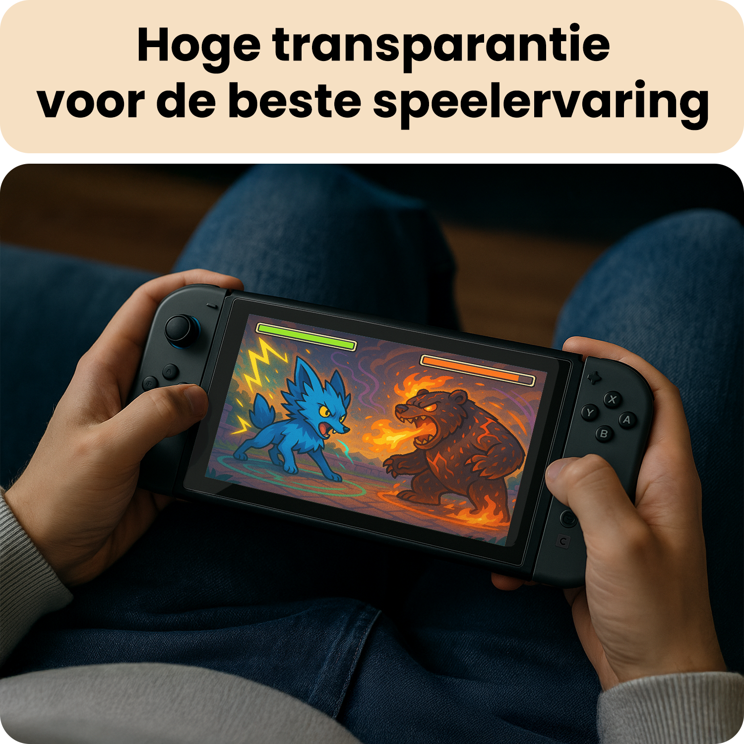 Nomfy Nomfy Nintendo Switch 2 Hoesje Handvat Met Screenprotector - Roze