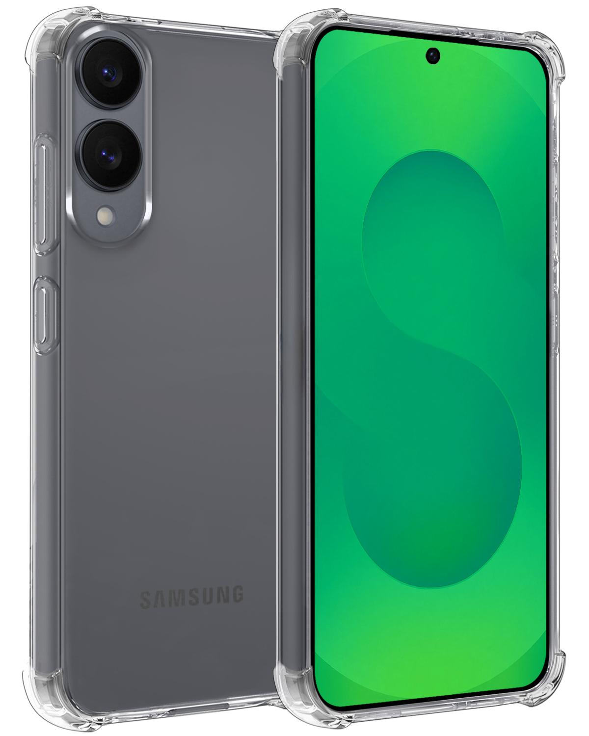 BASEY. BASEY. Samsung Galaxy S25 Edge Hoesje Shockproof - Transparant