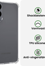 BASEY. BASEY. Samsung Galaxy S25 Edge Hoesje Shockproof Met 2x Screenprotector