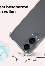 NoXx NoXx Samsung Galaxy S25 Edge Hoesje Shockproof Met 2x Screenprotector