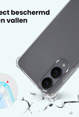 Forterra Forterra Samsung Galaxy S25 Edge Hoesje Shockproof - Transparant