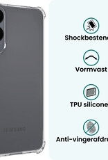 Forterra Forterra Samsung Galaxy S25 Edge Hoesje Shockproof - Transparant - 2 PACK