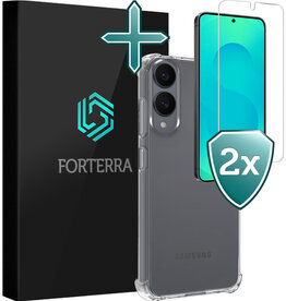 Forterra Forterra Samsung Galaxy S25 Edge Hoesje Shockproof Met 2x Screenprotector