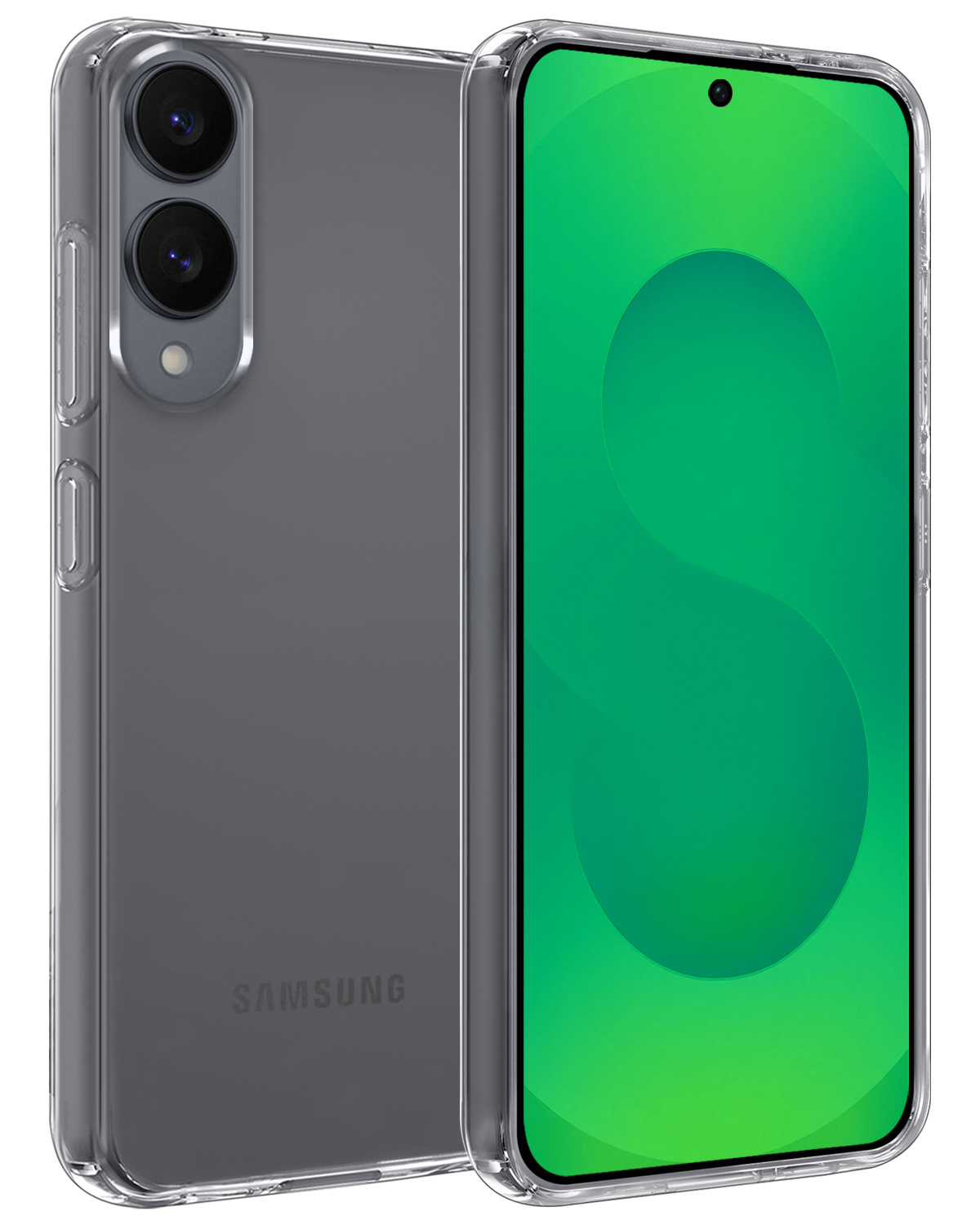 BASEY. BASEY. Samsung Galaxy S25 Edge Hoesje Siliconen - Transparant