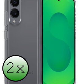 BASEY. BASEY. Samsung Galaxy S25 Edge Hoesje Siliconen - Transparant - 2 PACK