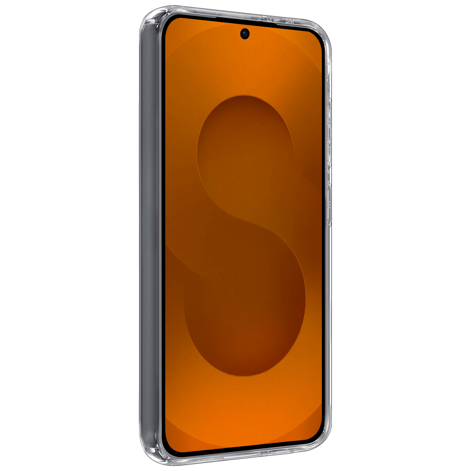 Nomfy Nomfy Samsung Galaxy S25 Edge Hoesje Siliconen - Transparant - 2 PACK