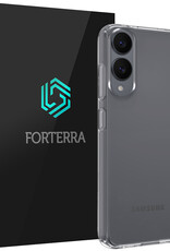 Forterra Forterra Samsung Galaxy S25 Edge Hoesje Siliconen - Transparant