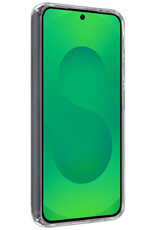 BASEY. BASEY. Samsung Galaxy S25 Edge Hoesje Siliconen Met 2x Screenprotector - Transparant