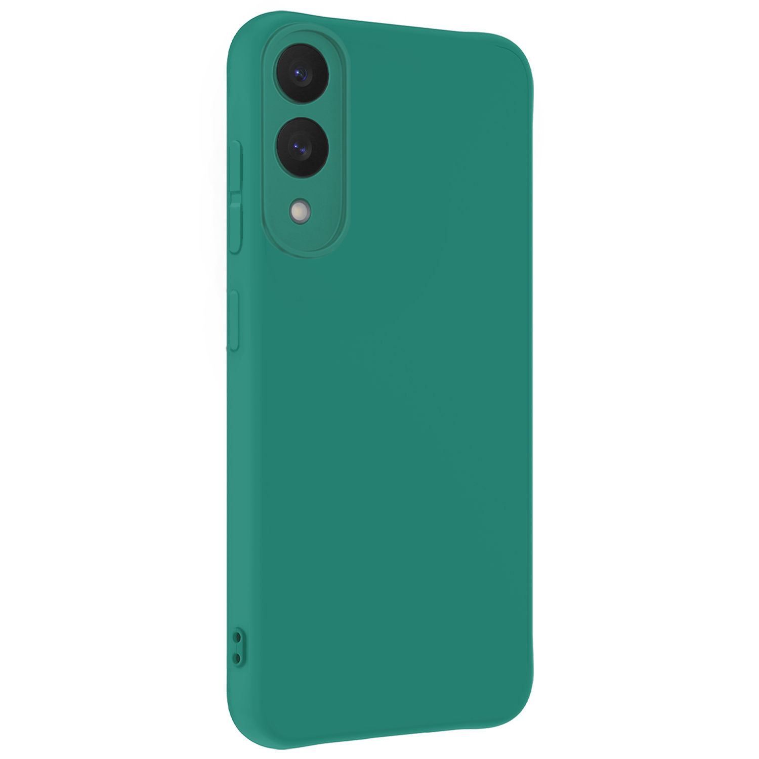 BASEY. BASEY. Samsung Galaxy S25 Edge Hoesje Siliconen - Donkergroen