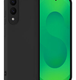 BASEY. BASEY. Samsung Galaxy S25 Edge Hoesje Siliconen - Zwart