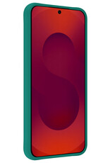 NoXx NoXx Samsung Galaxy S25 Edge Hoesje Siliconen - Donkergroen - 2 PACK