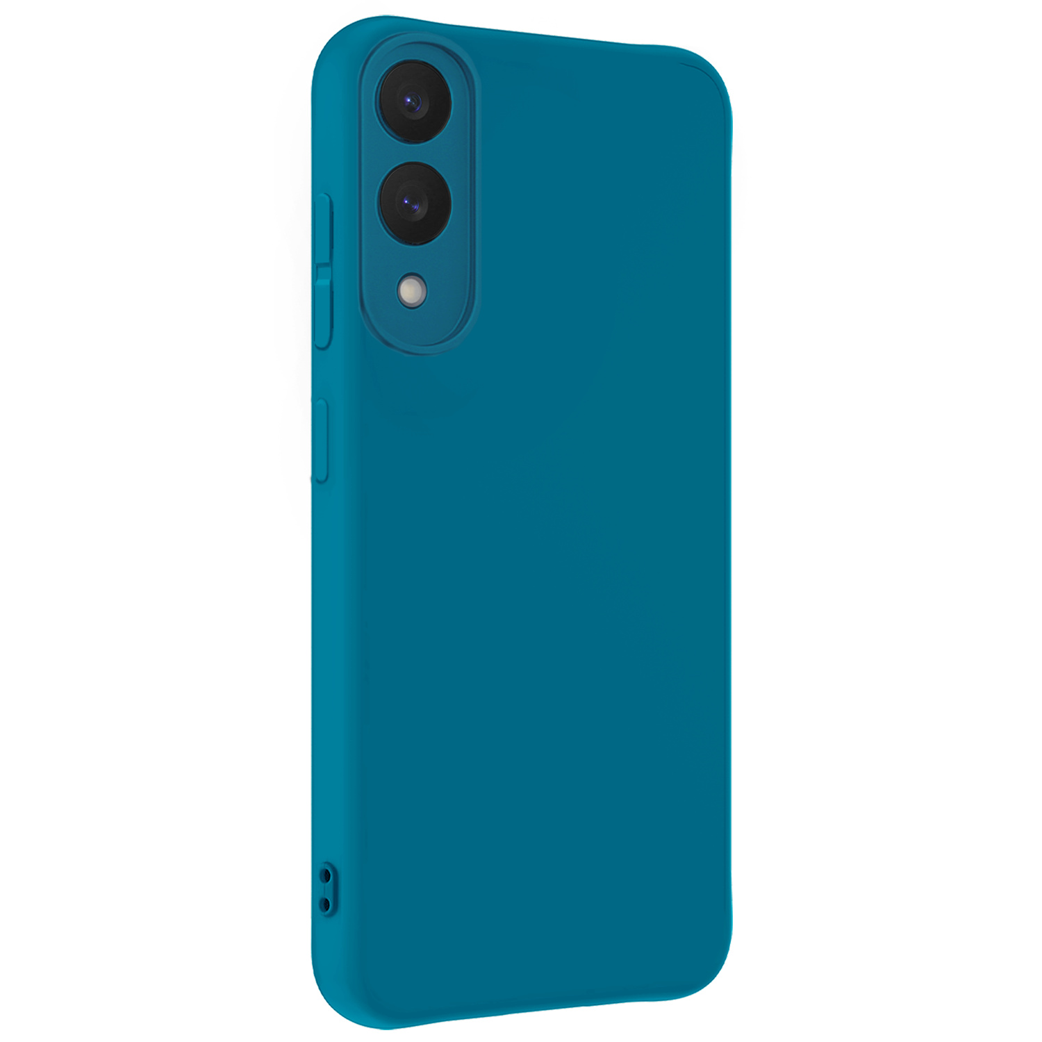 Nomfy Nomfy Samsung Galaxy S25 Edge Hoesje Siliconen - Donkerblauw